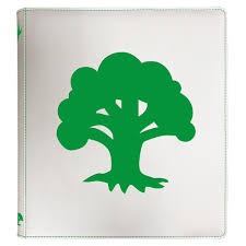 UP Forest 12-Pocket Zippered Binder